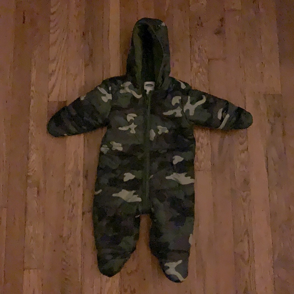 3-6 months boys snowsuit